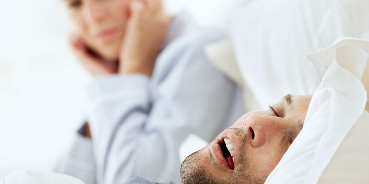 Woman having trouble sleeping